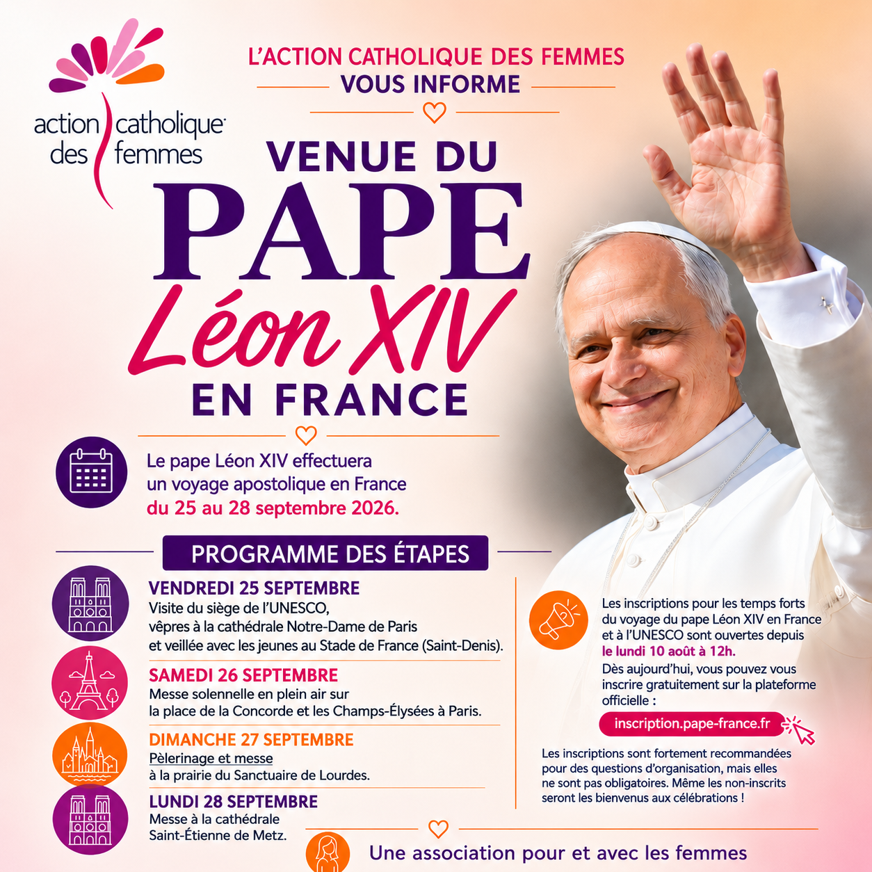 venue du pape